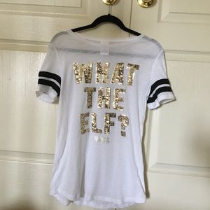 PINK What The Elf Tee